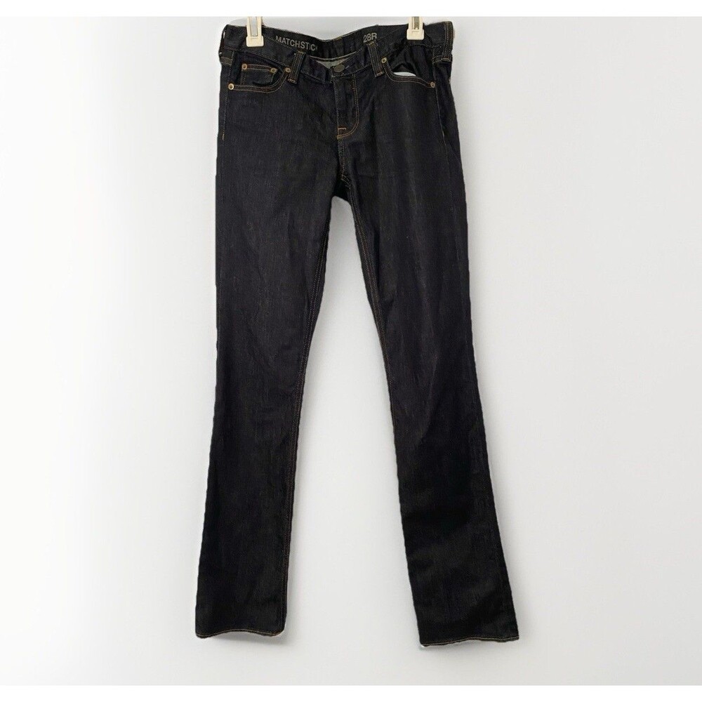 J Crew JCREW Matchstick Denim Straight leg Jeans Size 28 R 28R